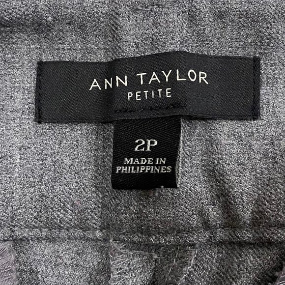 Ann Taylor Pants Gray Size 2P SKU 000363-8 - Picture 5 of 8